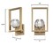 Westinghouse Fixture Wall LED Dimmable 5W G9 Zoa, Brushed Brass Crystal Glass 6131000 - alternate 8